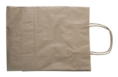 Пакет крафт с крученой ручкой б/п 350х150x450 бурый 78 г (50/250 шт) Тек-Пак 9503