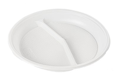 Тарелка  д 205 2х секц. Позитрон /20уп * 100шт/ (2000шт) ТР-22 13224