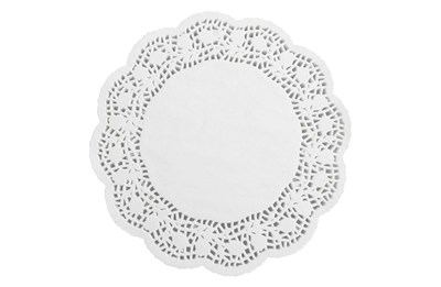 Салфетки круглые ажурные диам. 14 см 250 шт. в уп. 20 уп. в кор. 882