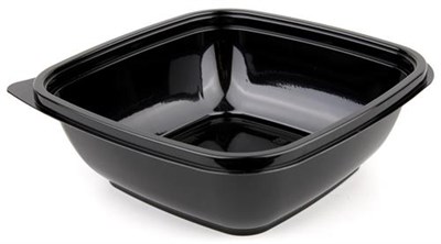 СПК - 1616 контейнер 500 мл ЧЕРНЫЙ СТИРОЛ (50/450) НФ-00001494