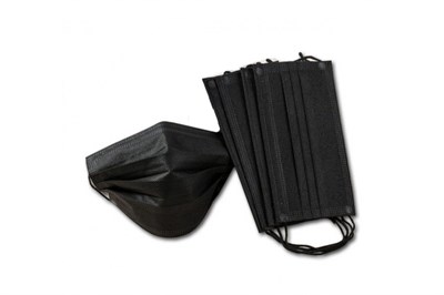 СИЗ Маска медицинская ЧЕРНАЯ 50 шт. в уп. 3000 в кор НФ-00001502