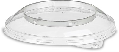 Крышка для креманки  200мл "Кристалл"ПЭТ прозрачная (192шт) 12872