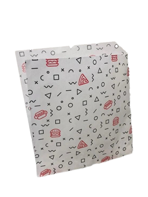 Бумажный пакет - уголок 150 х 170 "Стритфуд" /100/3000/ НФ-00001832