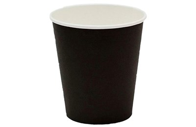 Бум стакан РК 0,250 диам 80мм ГН Черный  /25п * 50шт/ (1250шт) 17797