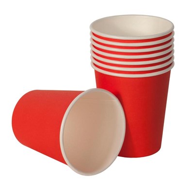 Бум стакан БК Красный 250 мл (50/1000) НФ-00002976