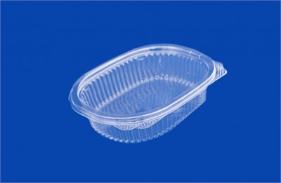 Салатник ИПР-350 "АВ" (ОПС) 159*130*40  (цвет:прозрачный) (50/350 шт/кор) НФ-00003239