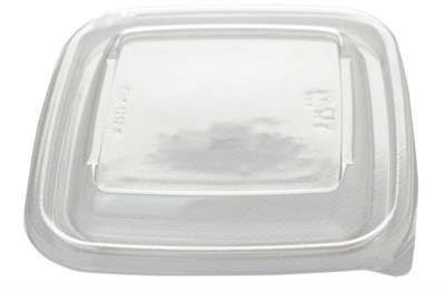 Крышка к контейнеру  Стирол СпК-1212  "Кубик" ПЭТ 126*126*13  /10уп*50шт/ (500шт) 11383