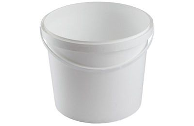 Ведро 5,5 литра белое /230*195/ Спектр-Пласт (1/300 шт) 15231