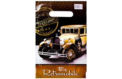 Интерпак 20х30 Ретромобиль /20уп х 100шт/ (2000шт) выруб 4891