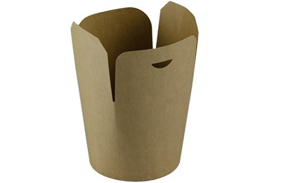 Короб бумажный Фудбокс Виридо 500/700мл (60/180шт) Крафт 14714