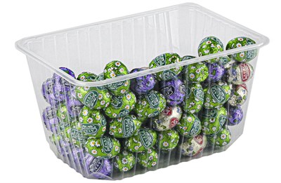 Контейнер прямоуг. низкий 1,5л Упакс - Юнити 186*132*98 /5уп*100шт/ (500шт) 10059