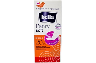 Прокладки БЕЛЛА Панти софт ежедневные 20шт  (30уп) НФ-00009308
