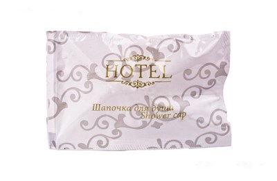 Саше шапочка одноразовая д/душа в пакете Hotel (500шт) 13066