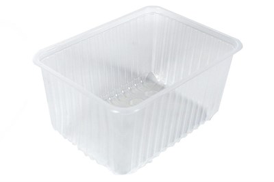 Контейнер прямоуг. низкий 1л Д-Полимер 179*132*65 /10уп*50шт/ (500шт) 18627