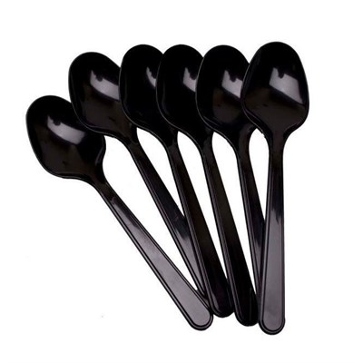 Ложка стол "ПРЕМИУМ" черная (50упх50шт) 175мм (2500шт) ВЗЛП (4010Ч)  НФ-00019713