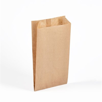Пакет бумажный пищ.250х100х40 крафт БУН 100/3000 Пак Вел  НФ-00017205