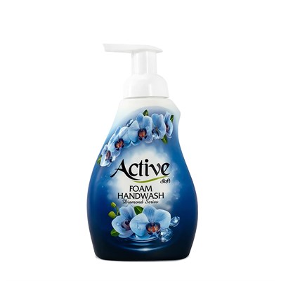 Пена для мытья рук Active (Актив) Небесный бриллиант (Blue) 500 мл ИРАН 1/12 НФ-00019025