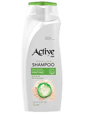 Шампунь для жирных волос Active (Актив) Greasy hair, 350 мл ИРАН 1/12 НФ-00019736