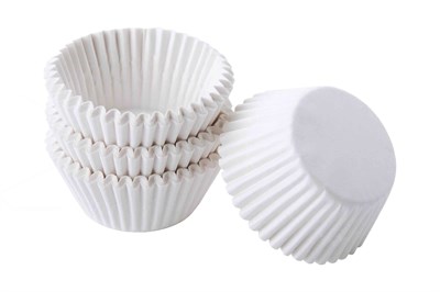 Форма бумажная Тарталетка круг 50х25мм белая /10х1000/10000шт ТБФ 22947