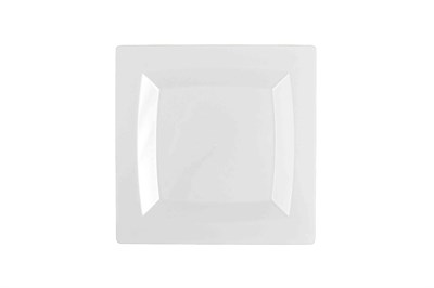 Тарелка 175х175мм ПС Квадратная белая /22упх10шт/ (220шт) 23004