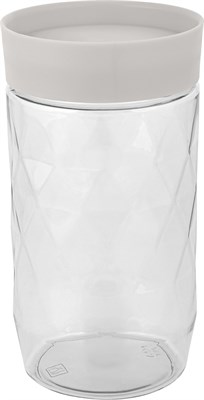 Емкость для сыпучих продуктов Stockholm 1л. пепельный жемчуг НФ-00020500