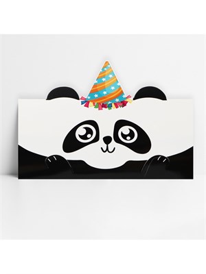 Конверт для денег формовой «Милая панда», 17,5 х10см   4167095 НФ-00020957