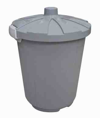 Бак 105л. с крышкой серый ЭП361160 НФ-00021147