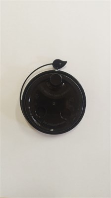 Крышка для стак. СМАРТ д.80мм Черная глянец 50/1000шт НФ-00021845