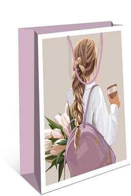 Бум пакеты 12х15х7 Девушка    0191.233 НФ-00022272