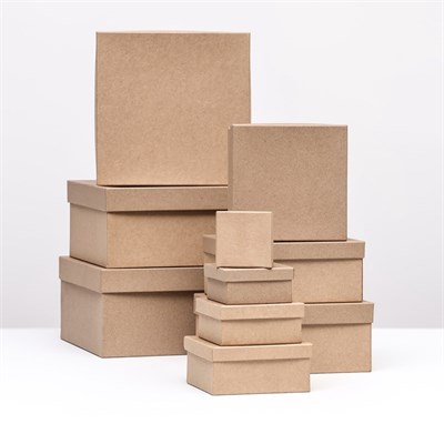 Короб квадратный крафт № 8 НФ-00022646