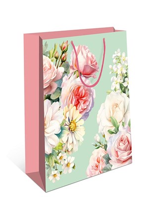 Бум пакеты 26х32х12 Цветы   0193.345 НФ-00022285