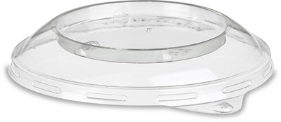 Крышка для креманки  200мл "Кристалл"ПЭТ прозрачная /12уп*16шт/ (192шт) ВЗЛП (1005/1)  НФ-00023041