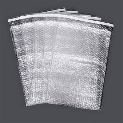 Пакет из воздушно-пузырчатой пленки 15*20 см с клапаном 4 см и клеевым слоем  НФ-00024834