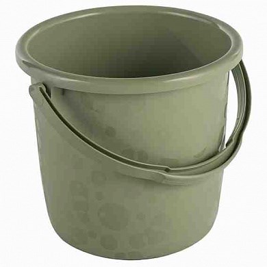 Ведро 10л. Люкс оливковый НФ-00025548