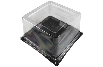 Тортница ПР-Т-138Д   дно черное    0,3кг   /138*138*10/   Протэк   1/300 НФ-00025573