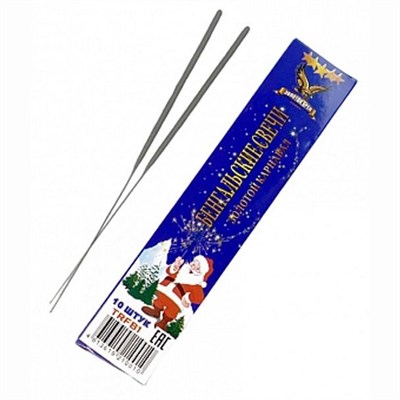 Бенгальские свечи ССК 5152 17 см  НФ-00025747