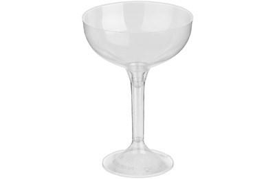 Бокал - Креманка прозрачный 160 мл  высокая ножка /20шт*5уп/ (цена 1 бокал) ВЗЛП (1016) НФ-00025854