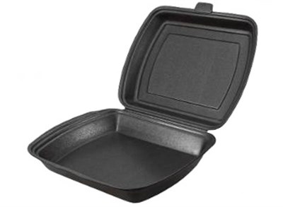 Ланч бокс LBE -1 ПРОТЭК Черный /249*207*61/ Протэк (100шт) НФ-00003212