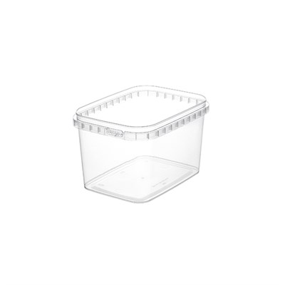 Банка прозрачная прямоугольная 500мл 91х120х70 ВЗЛП (360шт/кор) 25143