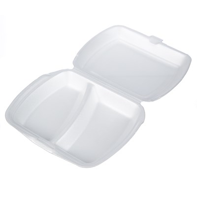 Ланч-бокс Lb-2 /247*207,5*62/ белый (100шт) КИРИШИ НФ-00014873