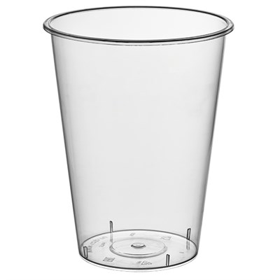 Стакан прозрачный (матовый) Bubble Cup ПП 0,375мл.д.90мм.h120мм 12уп.по 25шт.(300шт) ВЗЛП (1020П) НФ-00023021