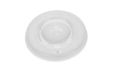 Крышка для стак. АТЛАС  д.90мм (0,300/0,400л)  ЦВЕТ НАТУРАЛЬНЫЙ с крестиком 100/1200 НФ-00015225