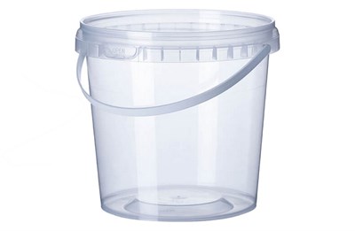 Ведро/крышка   2л   прозрачное   /190*119/   Спектр-Пласт   (100шт) 14448