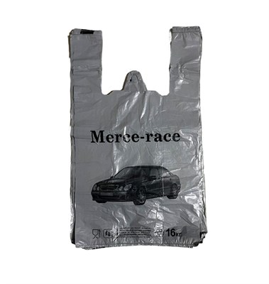 Пакет майка "Мерседес" 28 х 50 4,3 гр /80 уп х 50 шт/ (4000) НФ-00000011