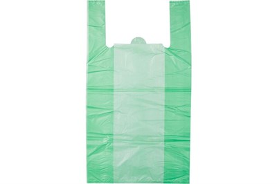 Пакет майка Мега Зеленый 43 х 75 18 гр /20 уп х 50 шт/ (1000) НФ-00000397