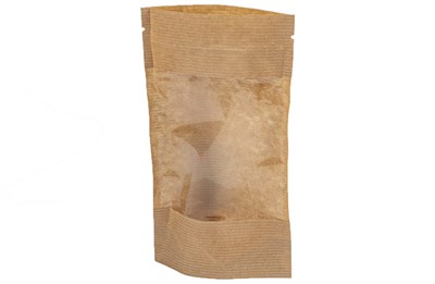 Пакет бумажный дой-пак AVIORA 110 х 185 (700шт) с окном 90 мм 17210