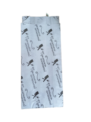 Бумажный пакет 205х90х40 "Приятного аппетита" 3000/100 НФ-00002645