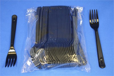 Вилка "ПРЕМИУМ" черная (50упх50шт) 180мм (2500шт) ВЗЛП (4009Ч)  НФ-00019712