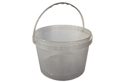 Ведро   3,25л   прозрачное   /195*142/   Альянс-Упак   (45шт) 12497