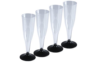 Фужер для Шампанского "Флюте" 100-180 мл прозрачный /75уп * 6шт/ (450шт) 1023